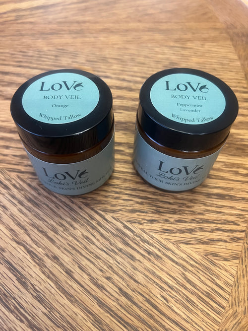Body Veil Tallow Body Butter - Intensive Moisturizer (4 oz)
