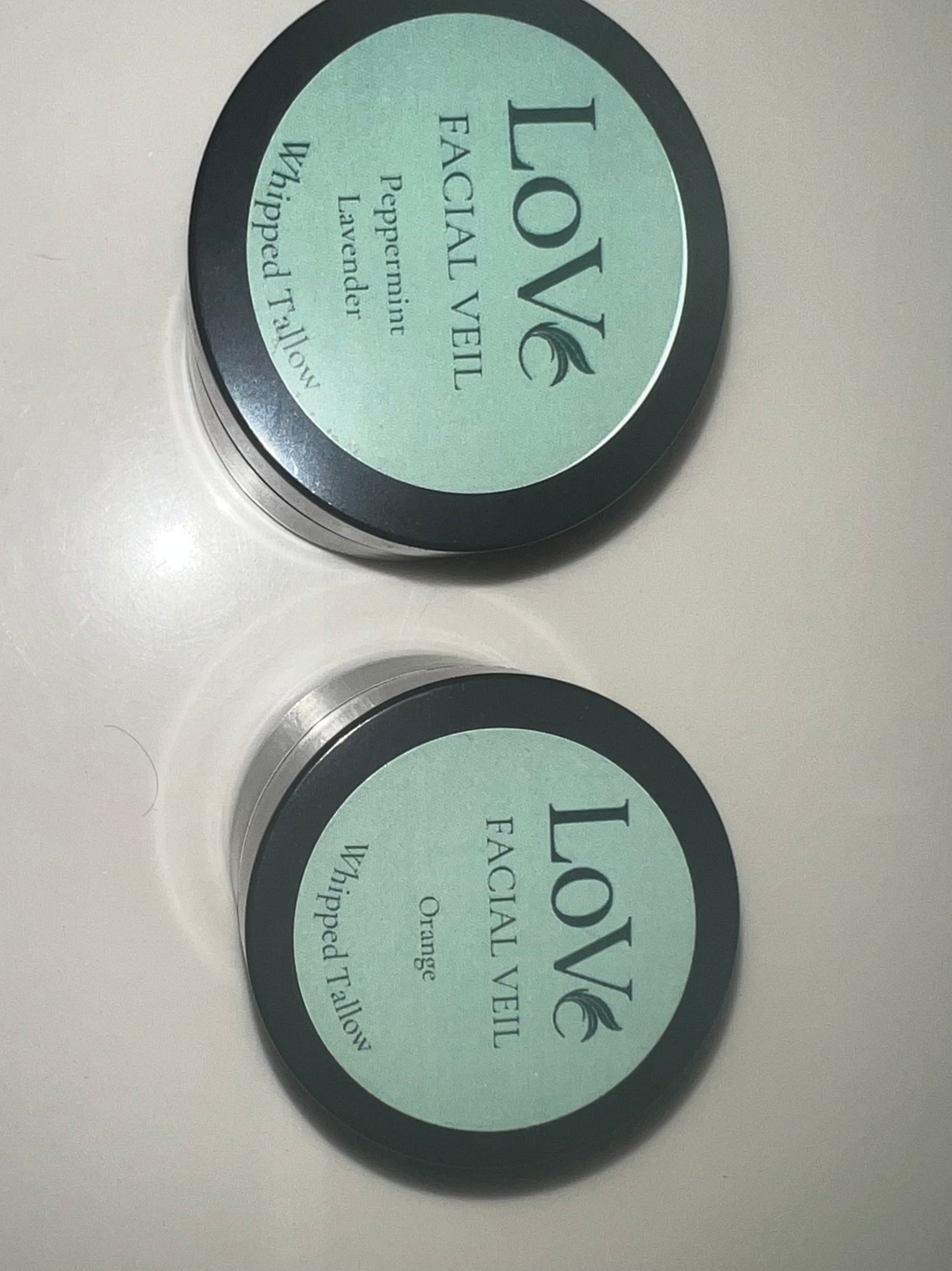Face Veil Tallow Moisturizer - Nourishing Face Cream (2 oz)