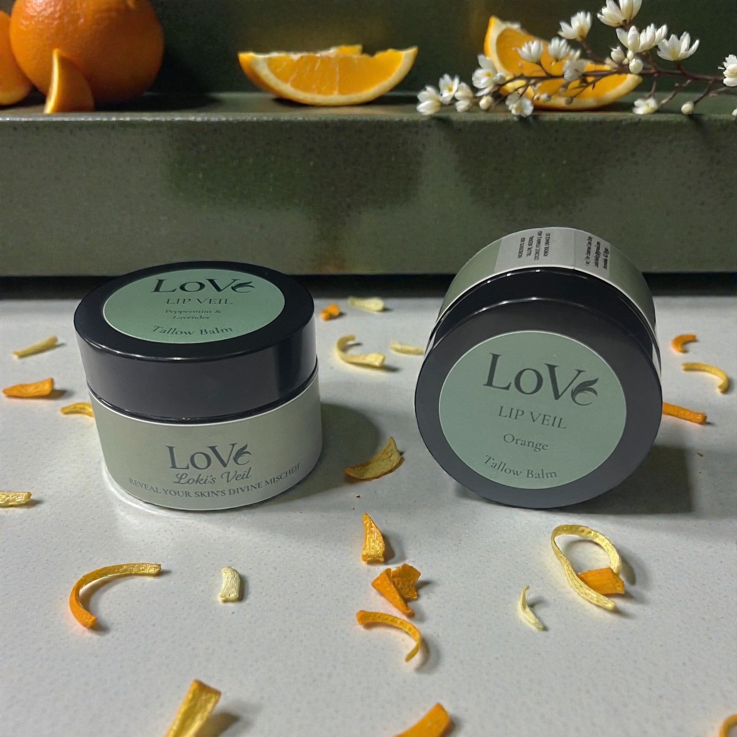 Lip Veil Tallow Lip Balm - Nourishing Lip Treatment
