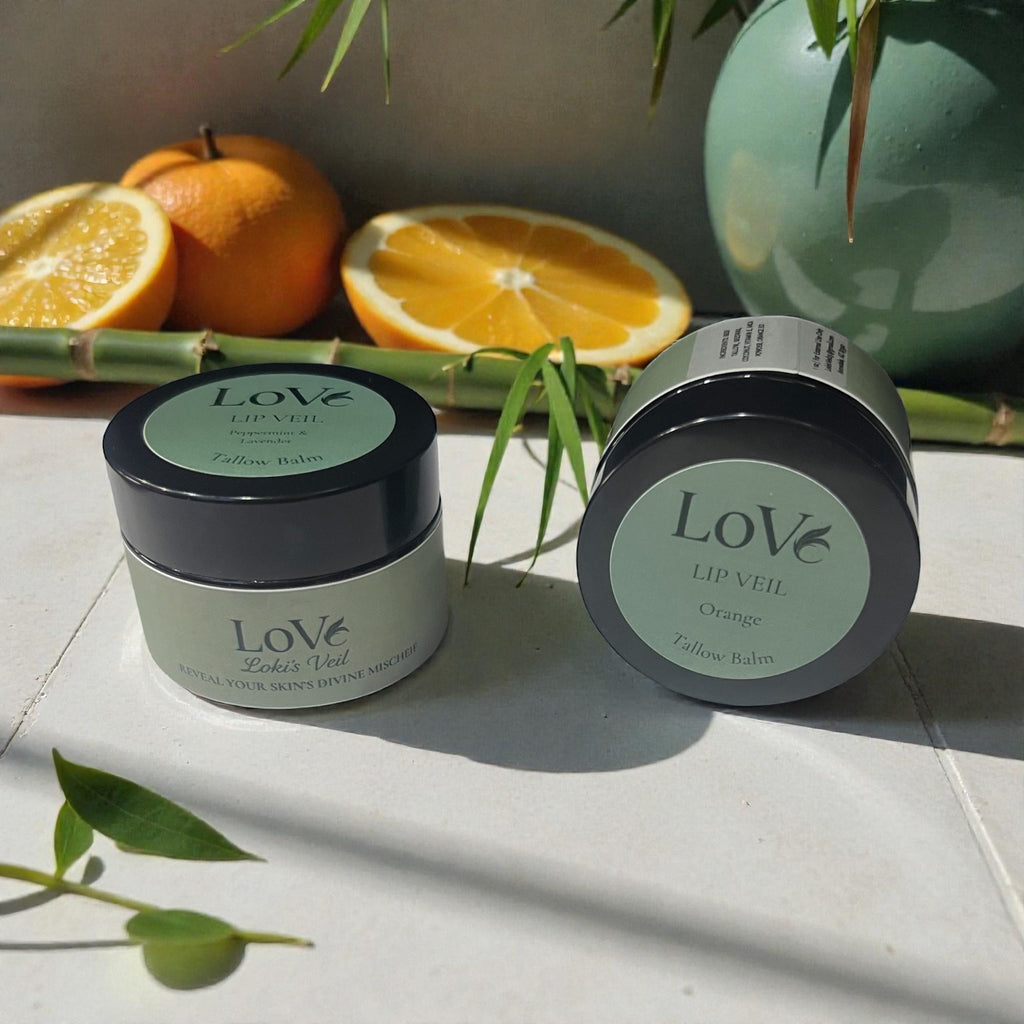 Lip Veil Tallow Lip Balm - Nourishing Lip Treatment