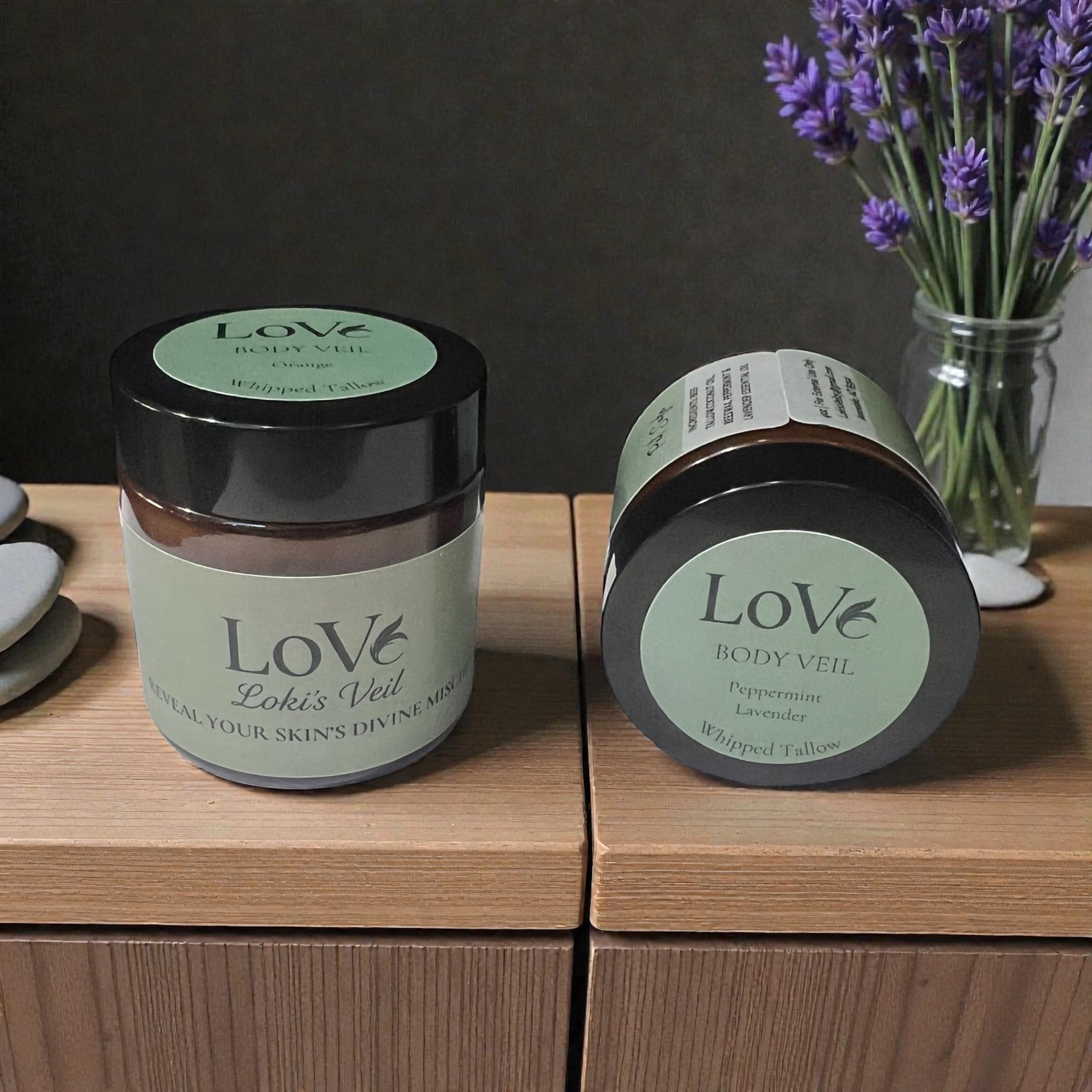 Body Veil Tallow Body Butter - Intensive Moisturizer (4 oz)